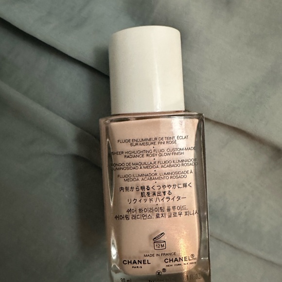 Chanel Le Blanc rosy light drops sheer highlight fluid / color correction - Picture 2 of 2